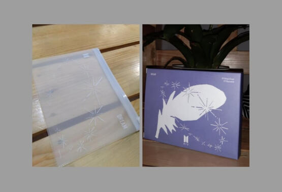 BTS x INSTANT TATTOO Pouch + Outbox (D)